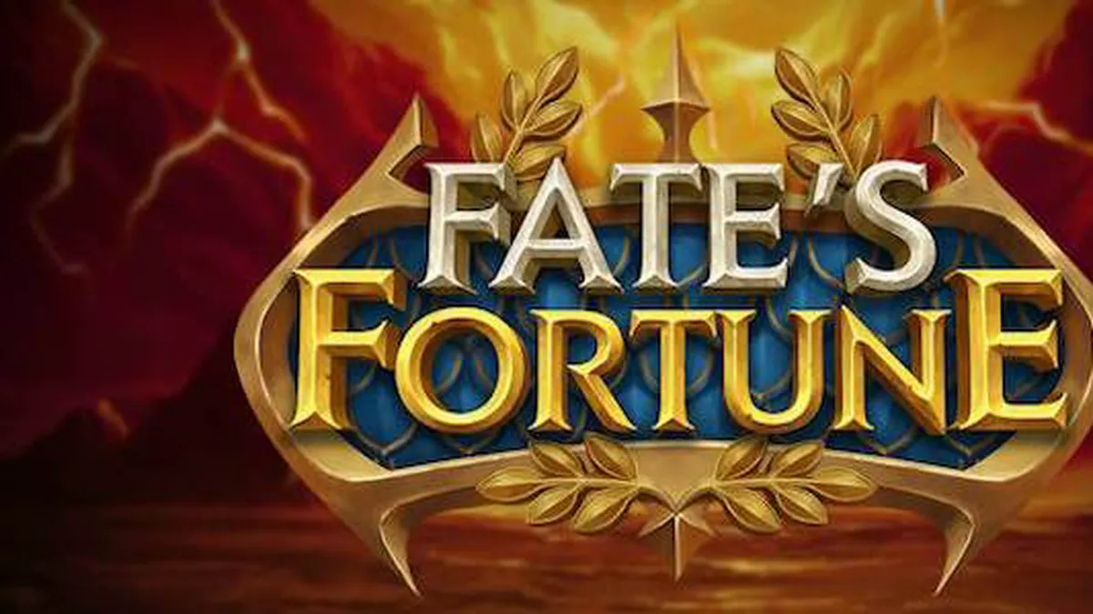 Mobile screen na nagpapakita ng Fate’s Fortune slot interface